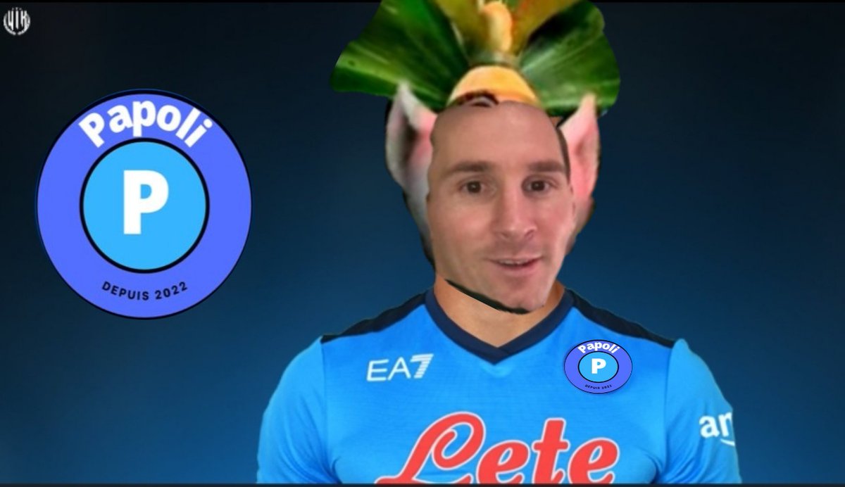 SSCPapoli's tweet photo. @KingPulian rejoint aussi le Papoli !
Étrange coïncidence, tout les Goats rejoignent le Papoli 😯 !
💙💙FORZA PAPOLI 💙💙 https://t.co/IuPryCbmNa