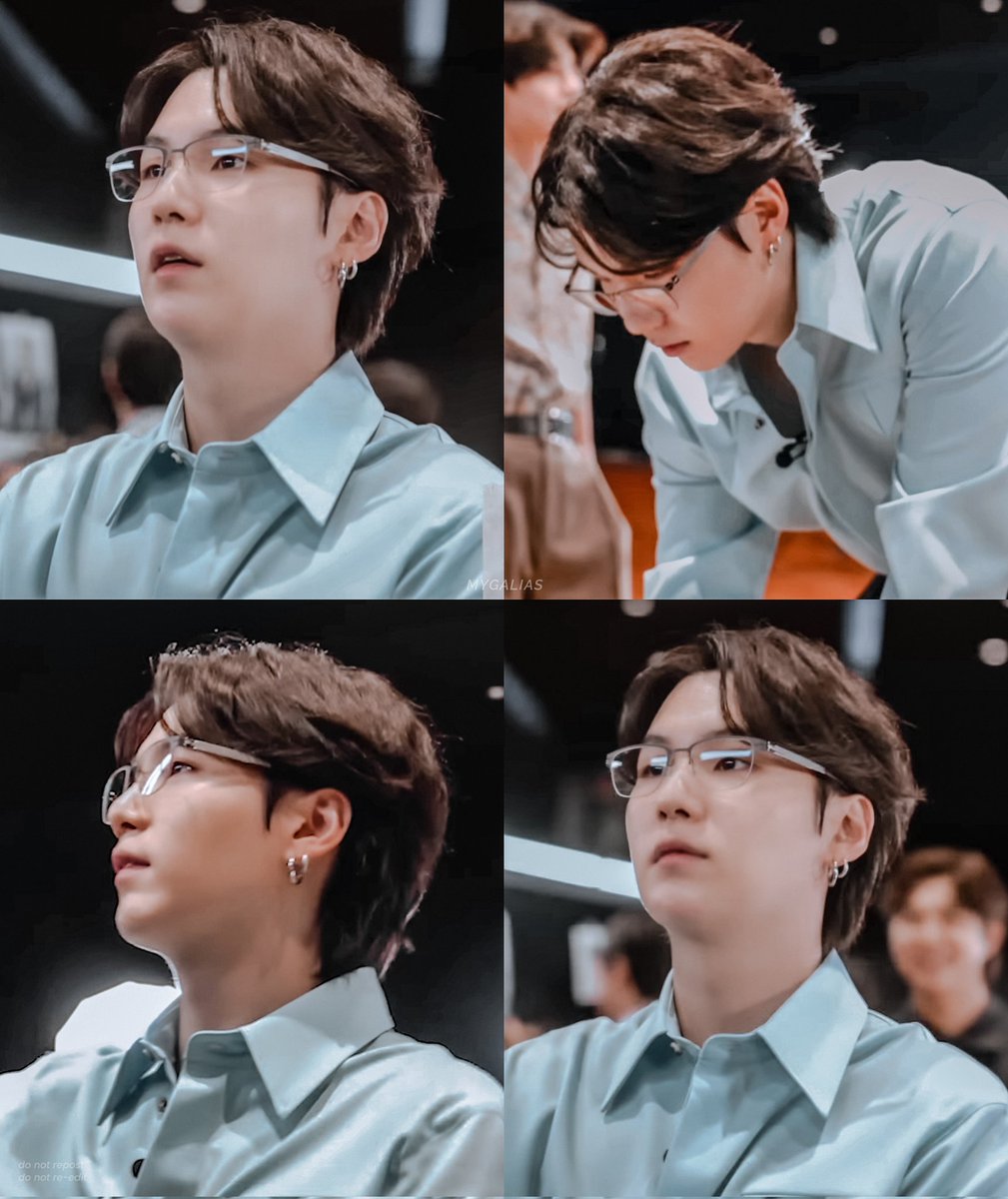 mygalias's tweet image. professor min yoongi the most attractive ♡