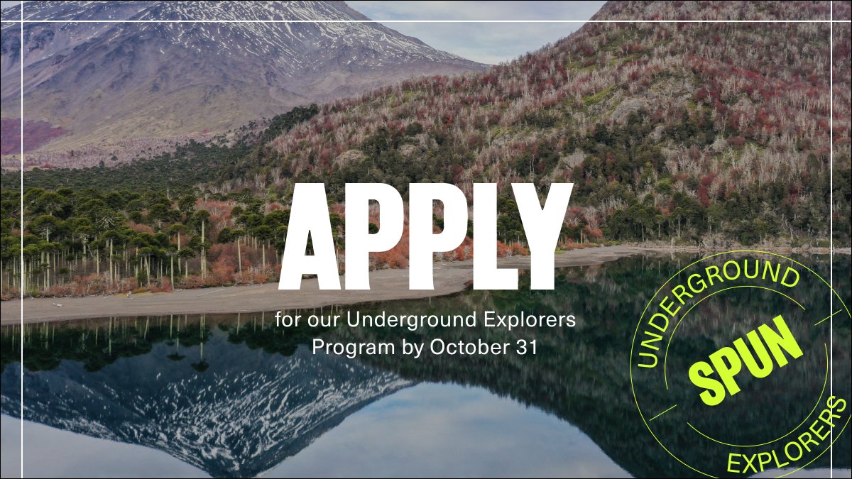 There's still time to become an Underground Explorer. If you are interested in sampling Earth's mycorrhizal communities, submit your proposal in English, Spanish, or French by October 31. spun.earth/expeditions/ap…