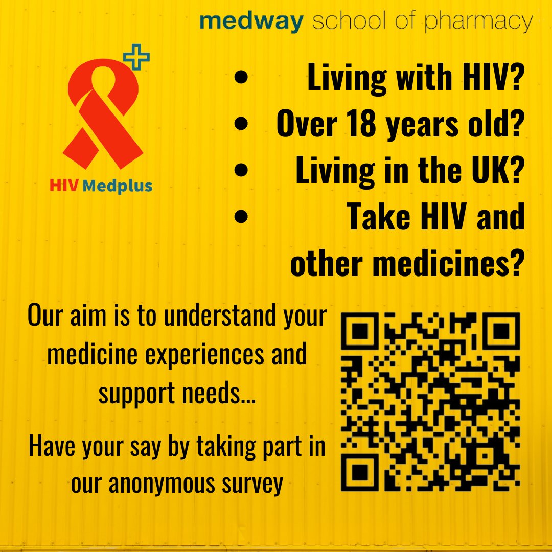 hivmedplus's tweet photo. Help us understand your experiences with HIV care and your medicine support needs.
https://t.co/6x0ejMVaQr
#HIV #HIVawareness #worldAIDSday #researchers #HIVpositive #medicinesupport #antiretrovirals #polypharmacy #ART #HIVmedicines #HIVcare https://t.co/M68ISSP92L