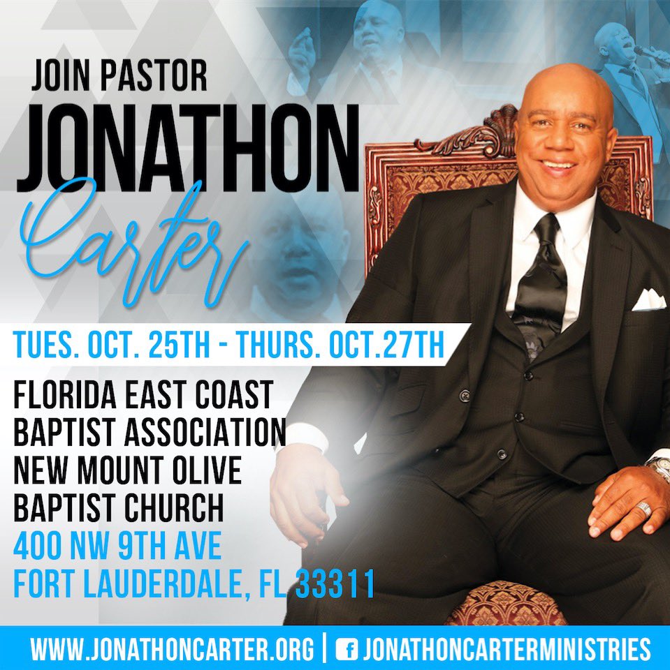 JonathonCCarter's tweet photo. Prayers are needed as I travel to Fort Lauderdale, FL to preach on Tonight thur Thursday. ￼ https://t.co/K5rqTd7R0G