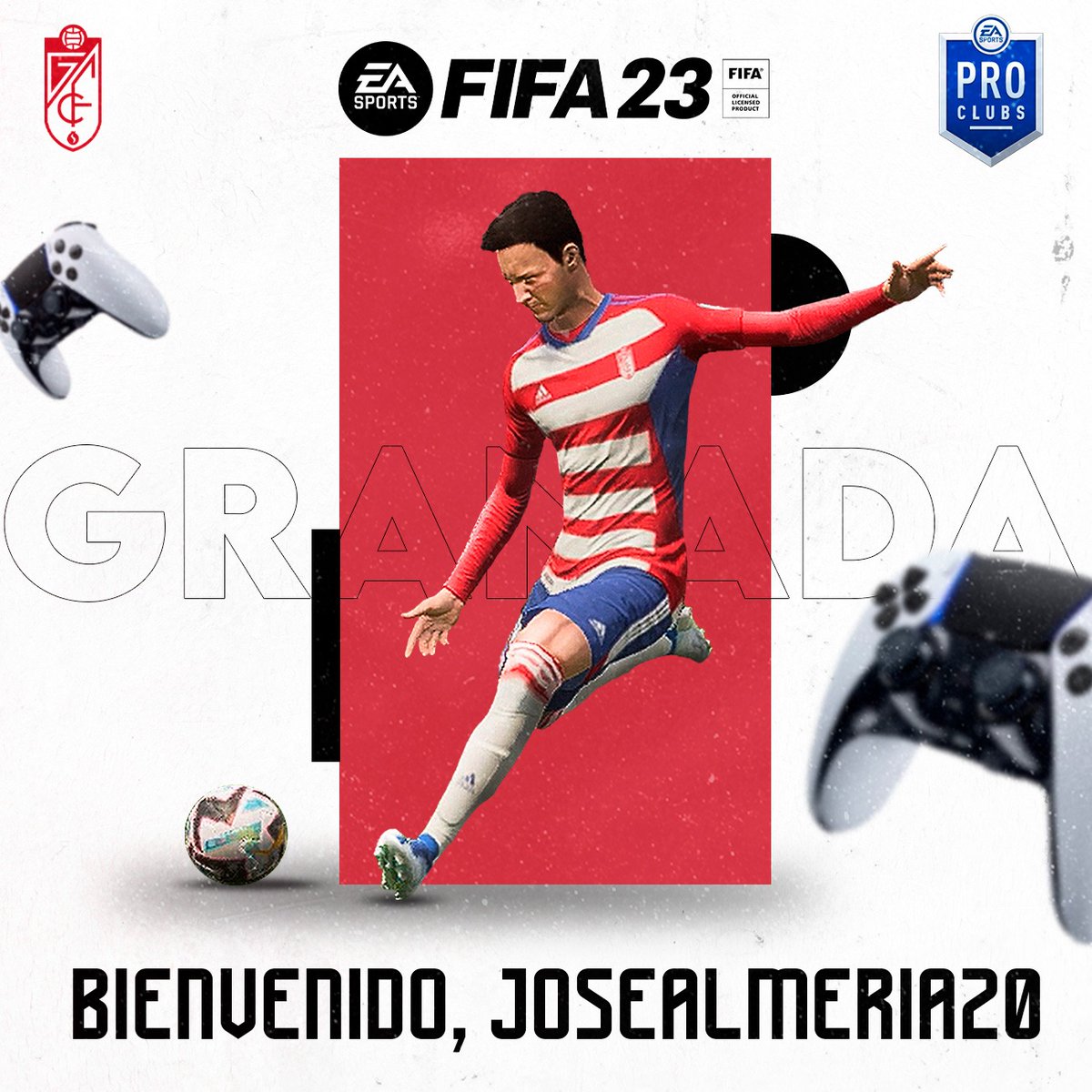 📝 𝗙𝗜𝗖𝗛𝗔𝗝𝗘

¡Jose (<a href="/josealmeria20gk/">jose Ruiz</a>) se incorpora a nuestra sección de #ClubesPro! 🎮❤️

#𝙂𝙧𝙖𝙣𝙖𝙙𝙖𝘾𝙁𝙀𝙨𝙥𝙤𝙧𝙩𝙨 🇦🇹