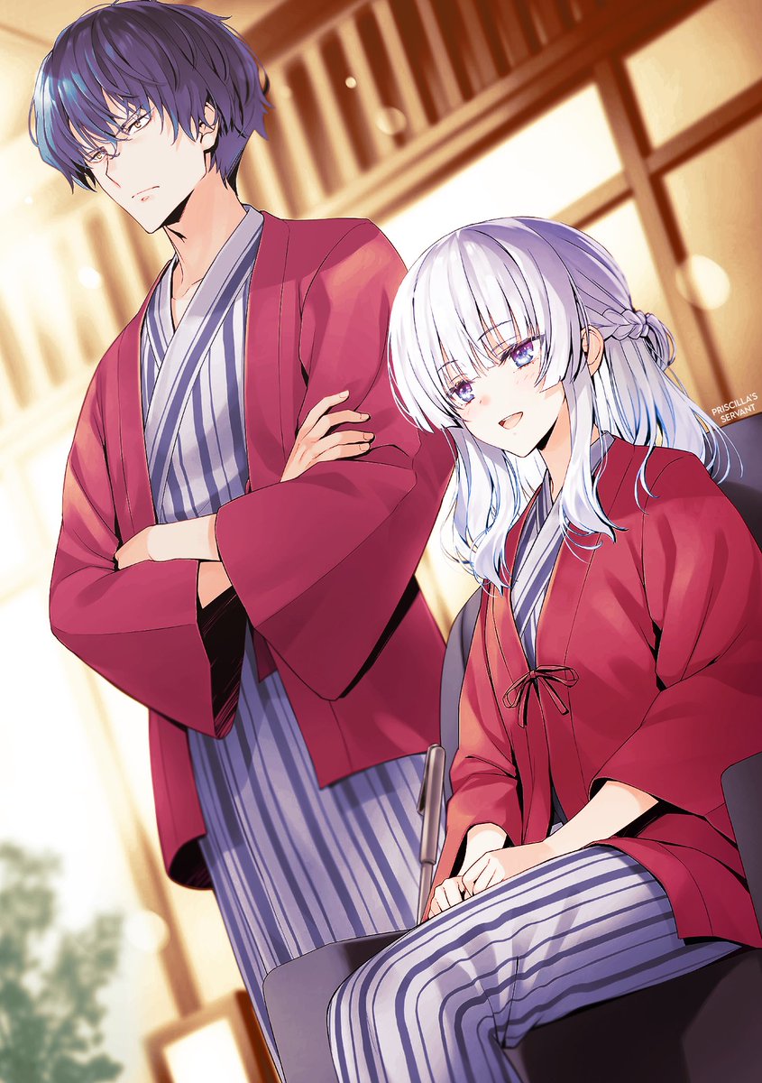 And we are back, today's coloring is Arisu and the class B guy, we can see how she looks stunning in a yukata. 

#ClassroomoftheElite #ArisuSakayanagi #youzitsu #よう実 #綾小路 #坂柳