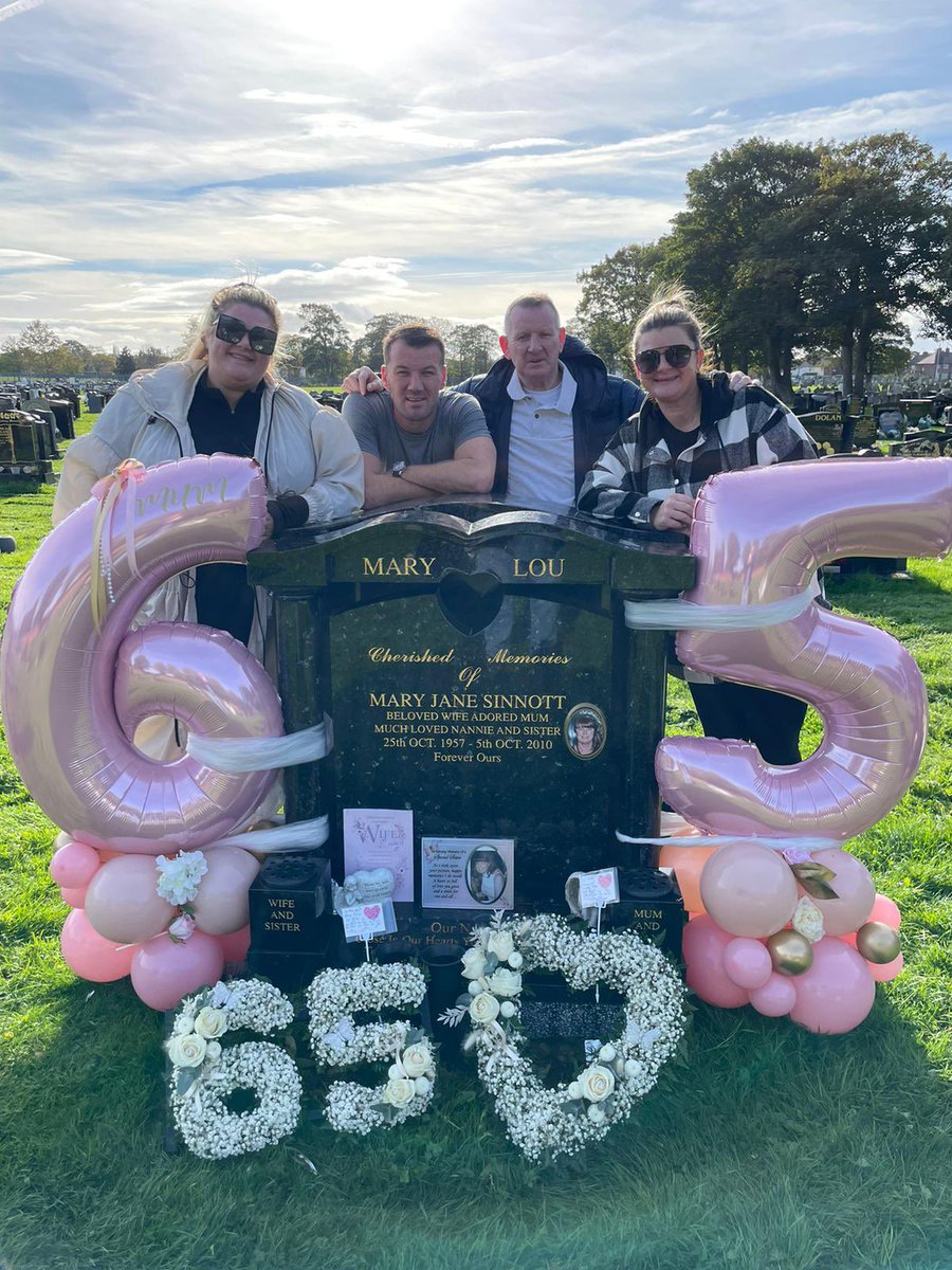 BriWonton82's tweet photo. Happy heavenly birthday to my mum 65 today missed beyond words Luv ya always ❤️😢🙏xxx https://t.co/So9cvL713O