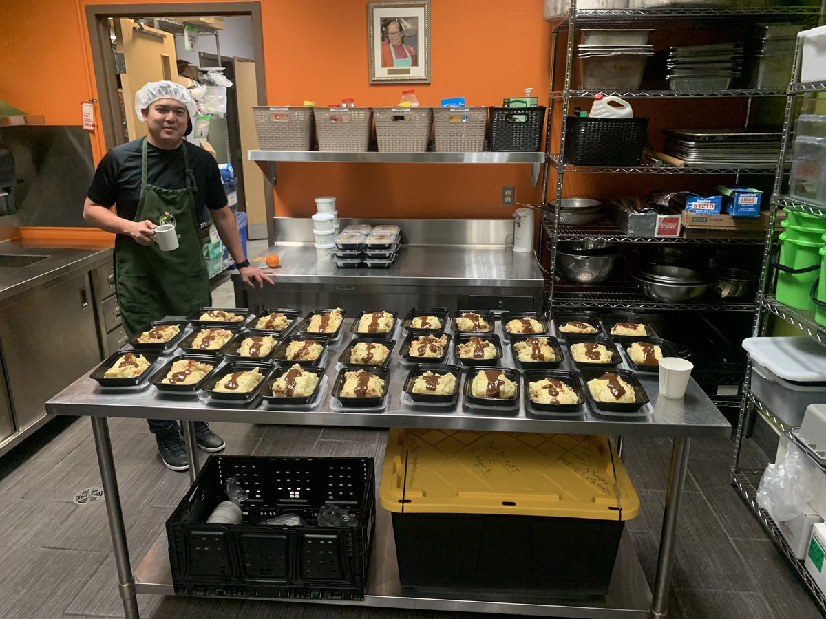 Our members had a great time volunteering <a href="/kerrstmission/">Kerr Street Mission</a> last night. Thanks for having us 😊.