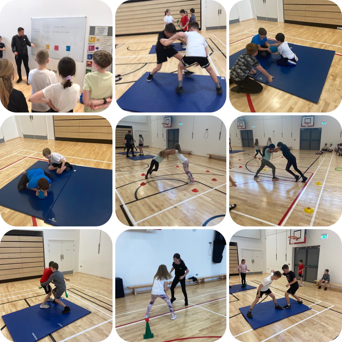 StNinians_PS's tweet image. P6 engaged in combat style games in PE today with Mr Crookston developing and evaluating core PE skills #pushpullcontrol #learningthroughgames @SATPE_Primary @SATPE1