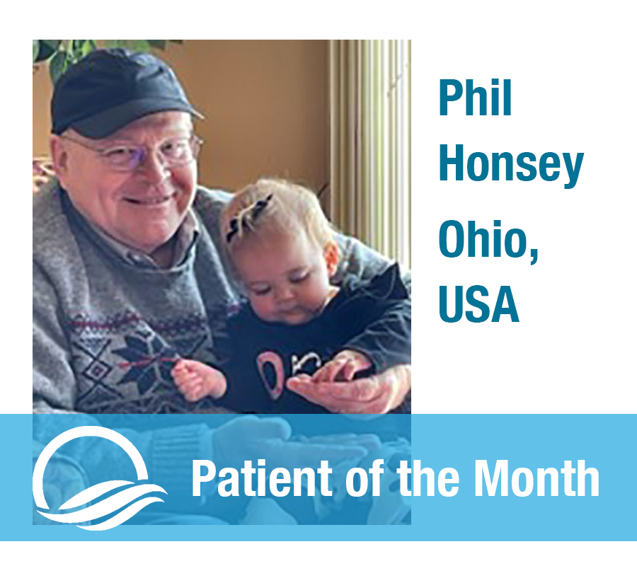 Our featured Patient of the Month is Phil Honsey of Ohio. Read his story here: liferaftgroup.org/2022/10/patien… #patientofthemonth #memberstories #timetotellthestories #sarcoma
