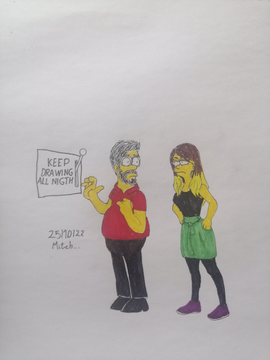 mitch_mako's tweet photo. #Mitchtober2022 25 Temptation Simpsons Meme
its almost done😅... just noticed I misspelled "night"
who knows the scene?
#simpsons #inktober #mitchtober #inktober2022 #simpsonsreference #simpsonsfanart #simpsonsmeme #simpsonsstyle #er1 #mitch #portrait #selfportrait https://t.co/NK5v3mFeu3