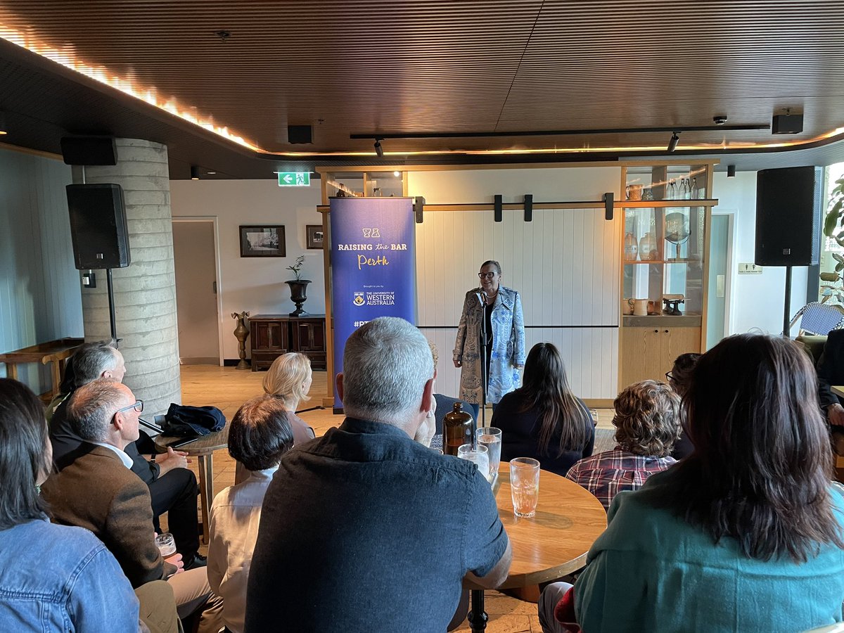 EmelRothzerg's tweet photo. Always so inspiring to listen to Prof. Fiona Wood who has dedicated her life to improving outcomes for burns patients. @UWAresearch #RTBPerth https://t.co/ZzbP9MjUOr