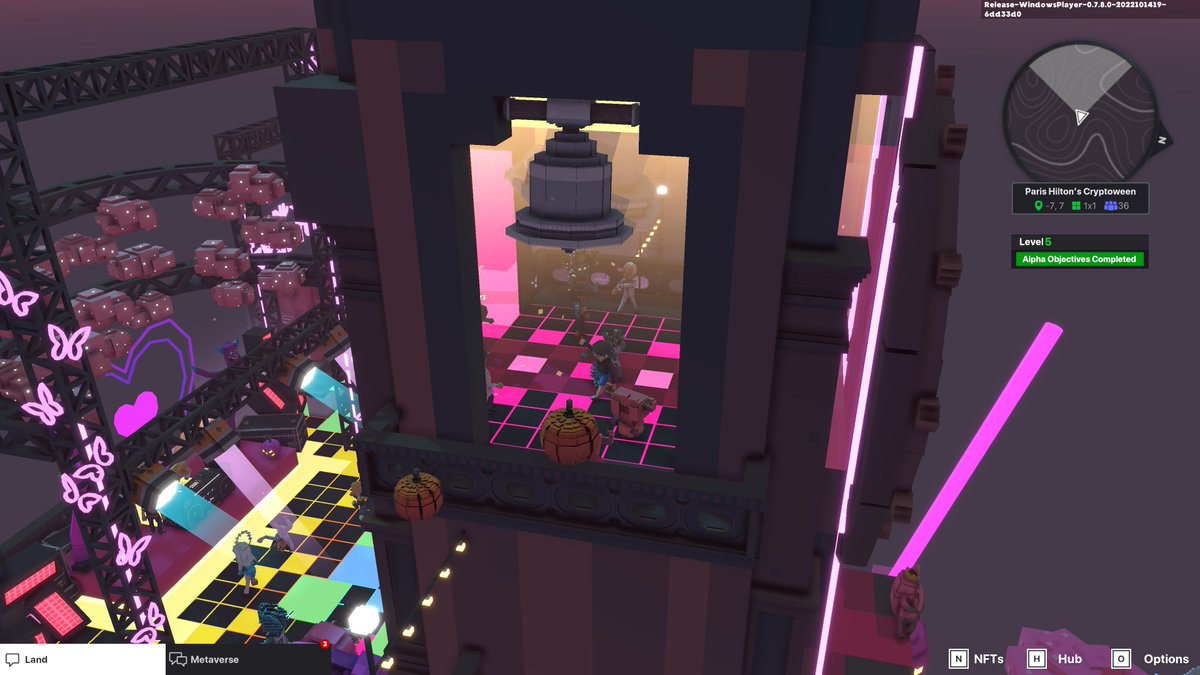 honjairene's tweet photo. @TheSandboxGame I just participated in the Paris Hilton  #Cryptoween Event. Dancing in the Clock Tower check out my screenshot below!
🎃👇 https://t.co/ZY9Cv5t3Zf