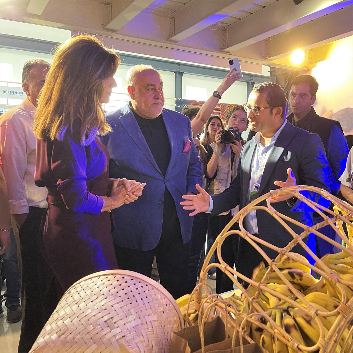 Thanks to all beneficiaries, visitors, donors, partners and UN staff for making this event a success! #Jordan #UNDay 🇯🇴 💙