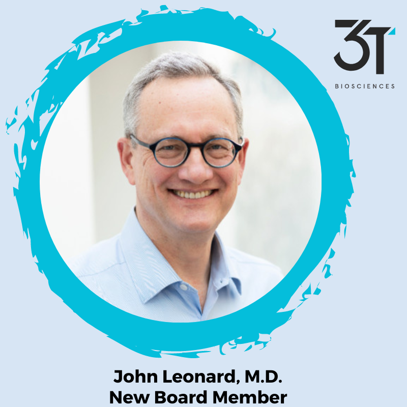 3tbio's tweet photo. 3T Biosciences is honored to welcome John Leonard, M.D. to our Board of Directors.
 
Dr. Leonard has 30+ years of industry leadership experience at @AbbVie, @Abbott, and now @intelliatx, where he currently serves as CEO.
 
Welcome, Dr. Leonard: https://t.co/BD3V9nvAzt https://t.co/D4j0PyTZEq