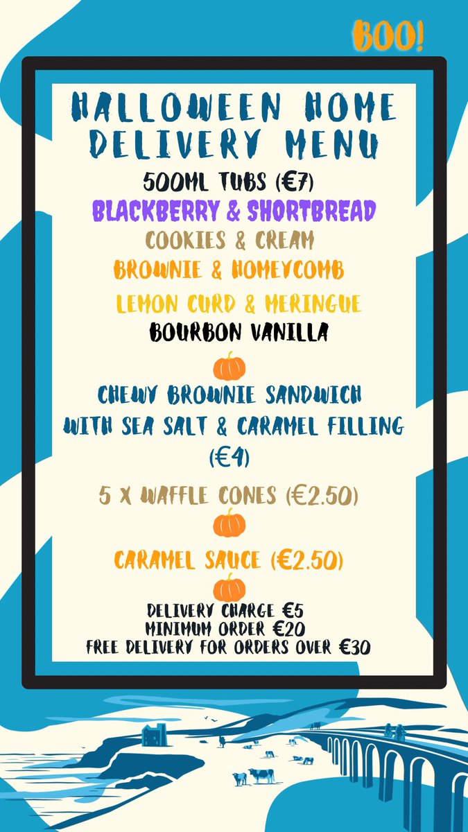 We are hitting the road this Friday to bring ice cream to your door (Waterford area). 
If you’d like to place an order, drop us a message 📩 #icecreamdelivered #fridaytreat #artisanicecream