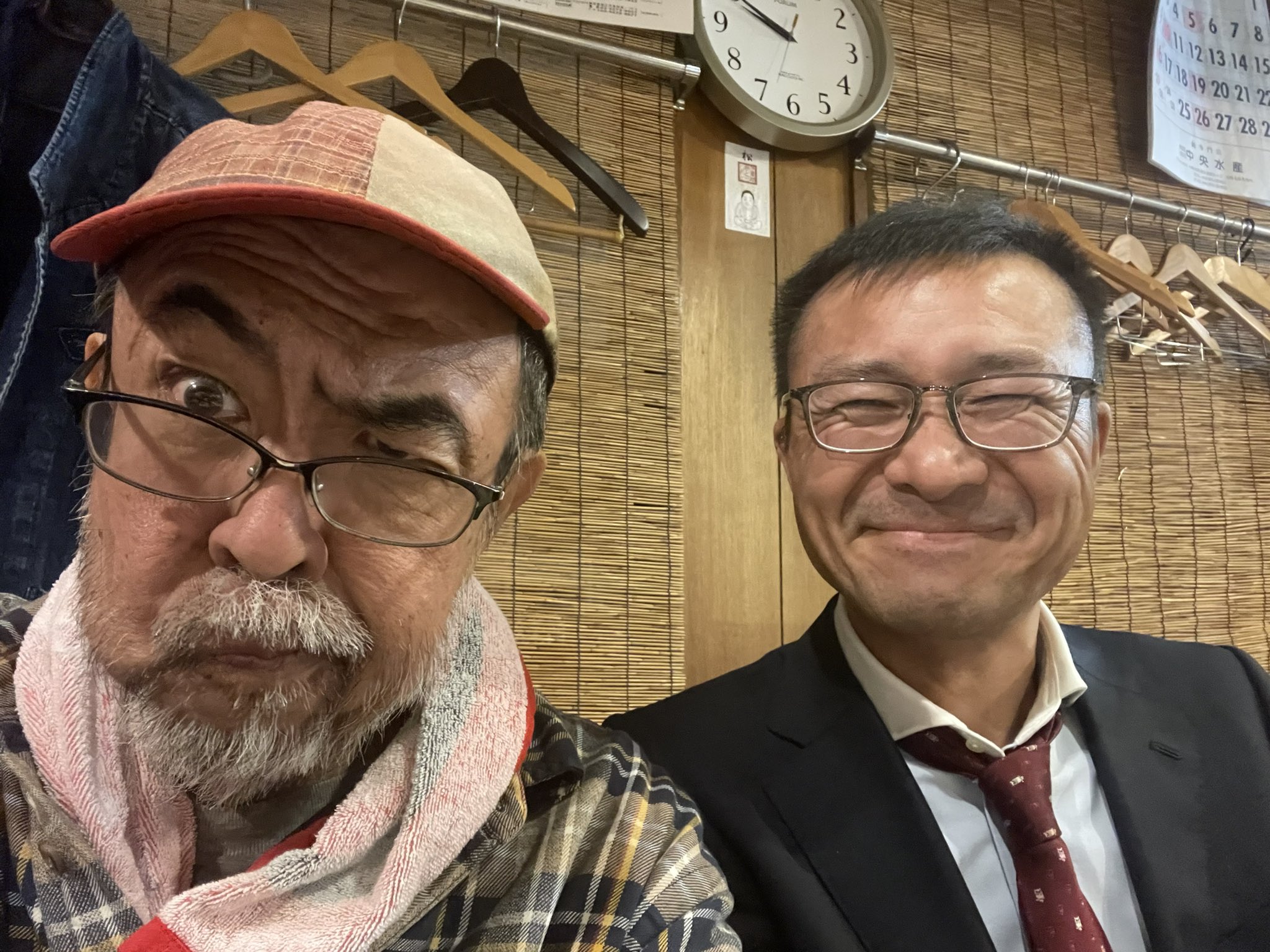才蔵と打ち合わせ