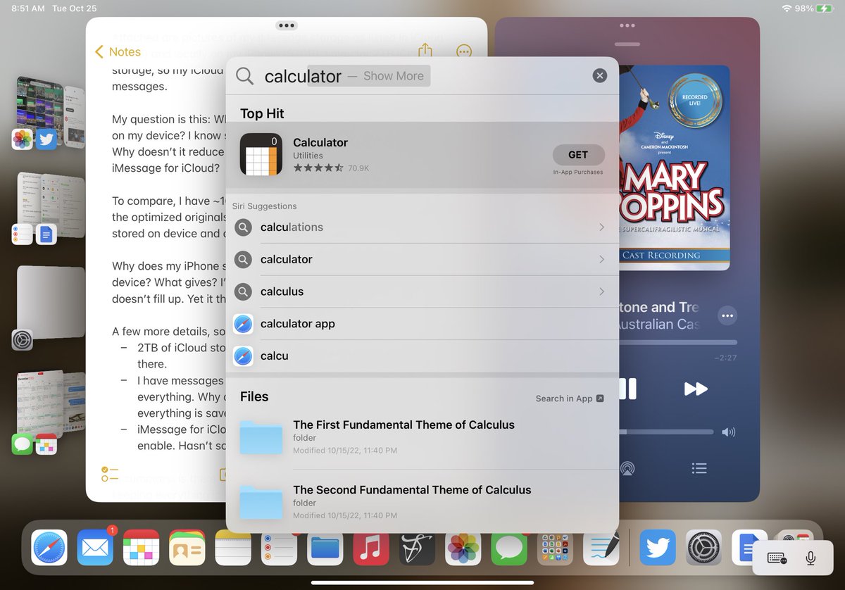 musikohl's tweet photo. Wow the new iPadOS update is so gr….oh #iPadOS16 #Apple https://t.co/4pMCMKSlCs