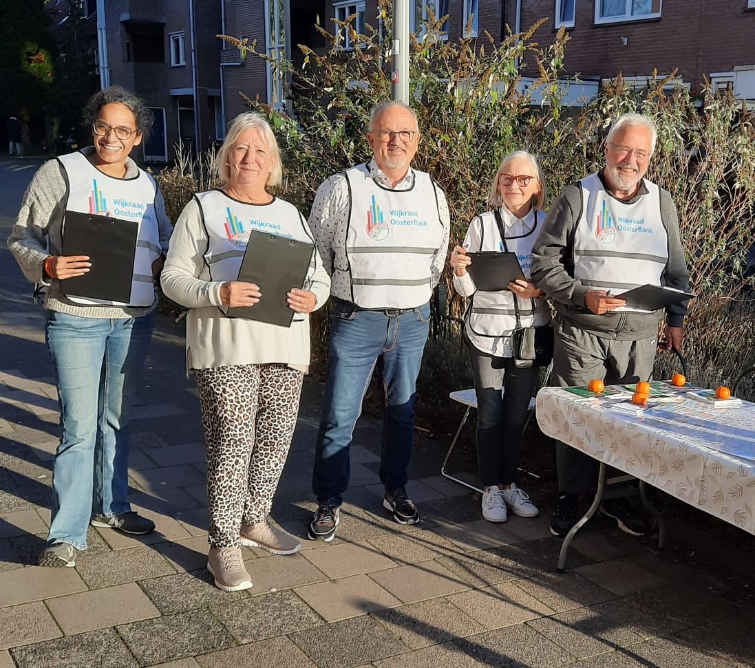 WR_Oosterflank's tweet photo. Aankomende donderdag 27 oktober tussen 14.00 tot 16.00 uur staat de wijkraad op het Izmirerf, bij het voetbalveld De Evenaar! Heb jij ideeën voor de wijk, loop je ergens tegenaan of weet je iets wat de wijk mist? Kom aankomende donderdag langs en laat het ons weten! https://t.co/an6WLJFlV6