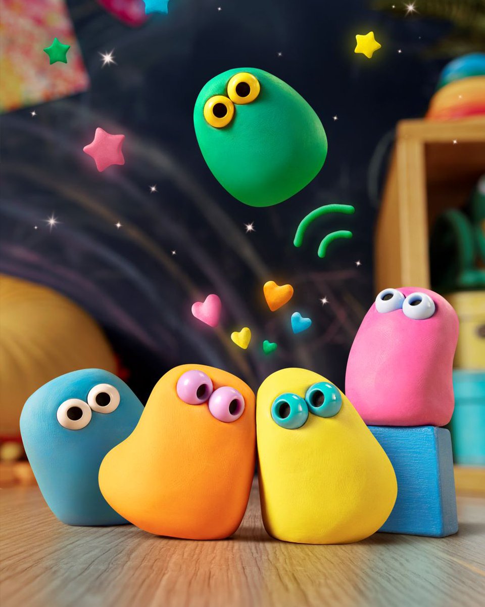 aardman's tweet photo. Wonderful news! Three Aardman projects have been nominated at the @BAFTA Children and Young People Awards 2022!

⭐ Robin Robin - Animation
⭐ Shaun the Sheep: The Flight Before Christmas - Director (Steve Cox)
⭐ The Very Small Creatures - Pre-school Animation

#BAFTAcyp https://t.co/zaYbZvb1Mj