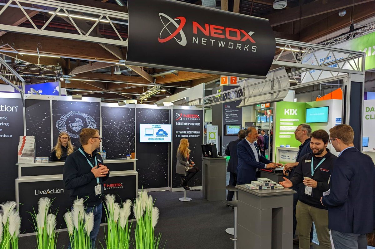 it-sa is in full swing and we look forward to your visit

#event #neoxnetworks #itsa22 #networksecurity #networkvisiblity