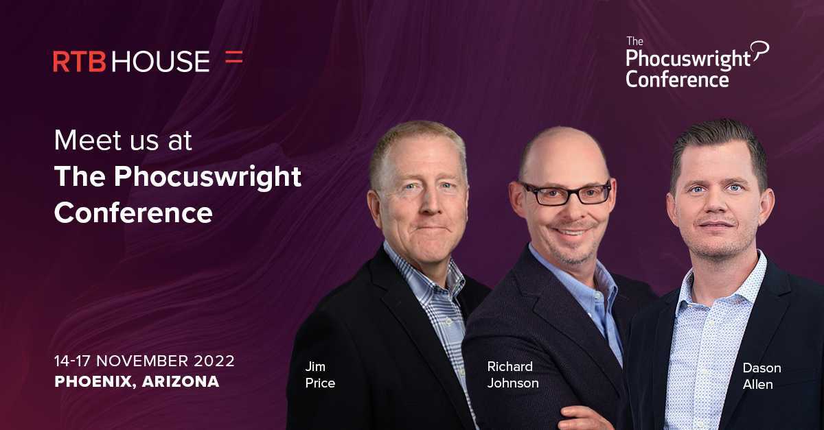 RTBHouse's tweet photo. Join #RTBHouse at The @Phocuswright Conference in Phoenix, November 14-17; a forum for the travel industry’s most influential leaders. Let's discuss driving results in #digital campaigns with #DeepLearning.
We’d love to see you there. https://t.co/LdFBxUb66u