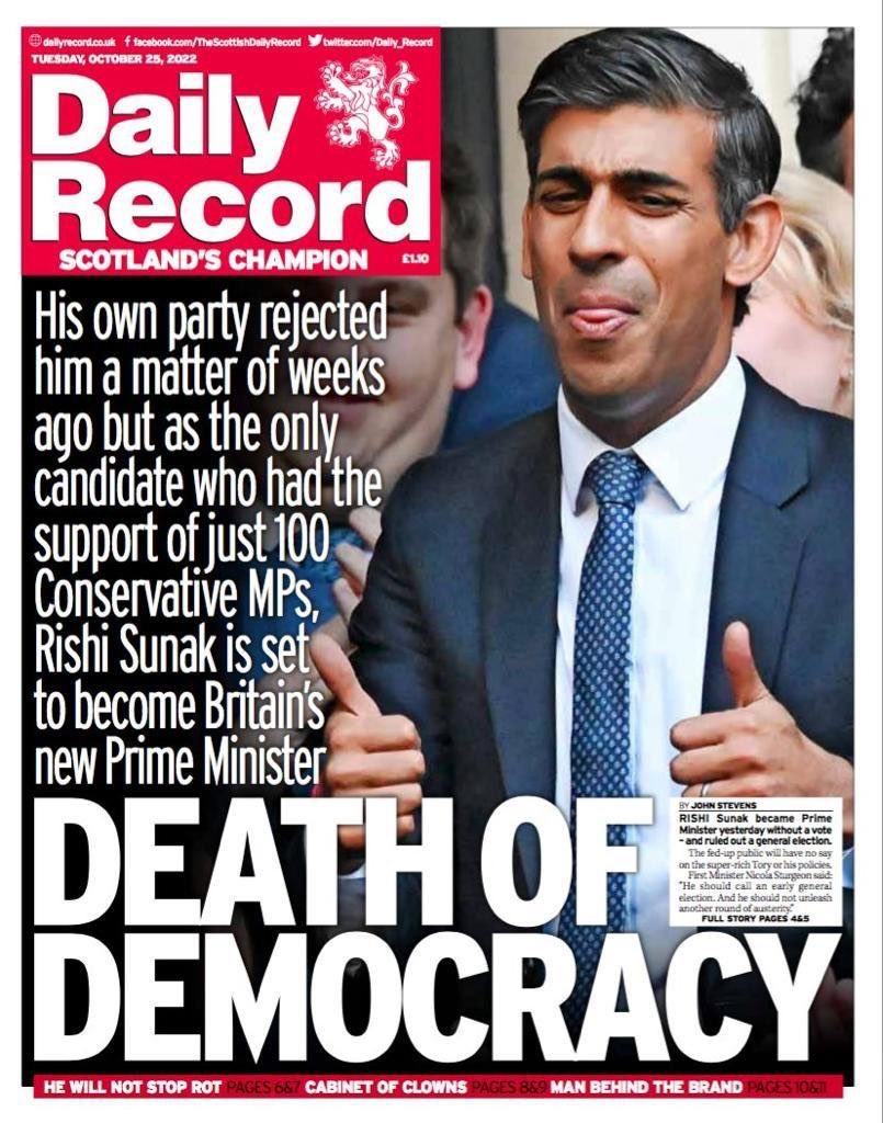 लो भाई अब तो UK में भी ‘Death of Democracy’ हो गई🤦🏻‍♂️