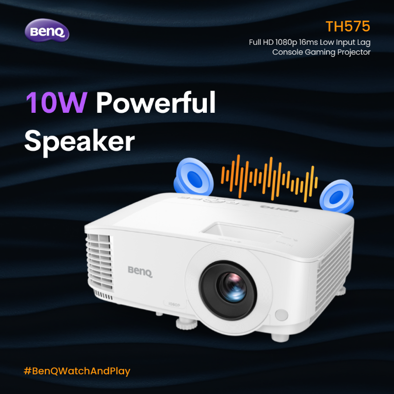 BenQEurope's tweet photo. 📽️⚽Enjoy football matches to the fullest, no matter if its during sunny day or late at night, with #TH575 3800lm High Brightness #Projector!
⭐Exclusive game and sport modes together with 10W powerful speaker put TH575 on Top of our recommendation list.
#BenQ #BenQWatchAndPlay