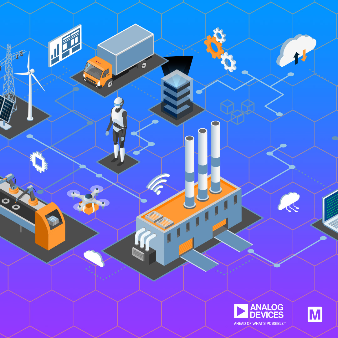 MouserElec's tweet photo. Accelerate the development of seamlessly connected automation equipment &amp; industrial sensors with trusted solutions from Analog Devices. #IIoT

Articles on IIoT: https://t.co/nXvT7lG4pr
1️⃣ https://t.co/05mJ1ADSJI
2️⃣ https://t.co/cZ0nzOiNgj
3️⃣ https://t.co/CotI0uuXqV
@ADI_News https://t.co/2sXNumBYsy