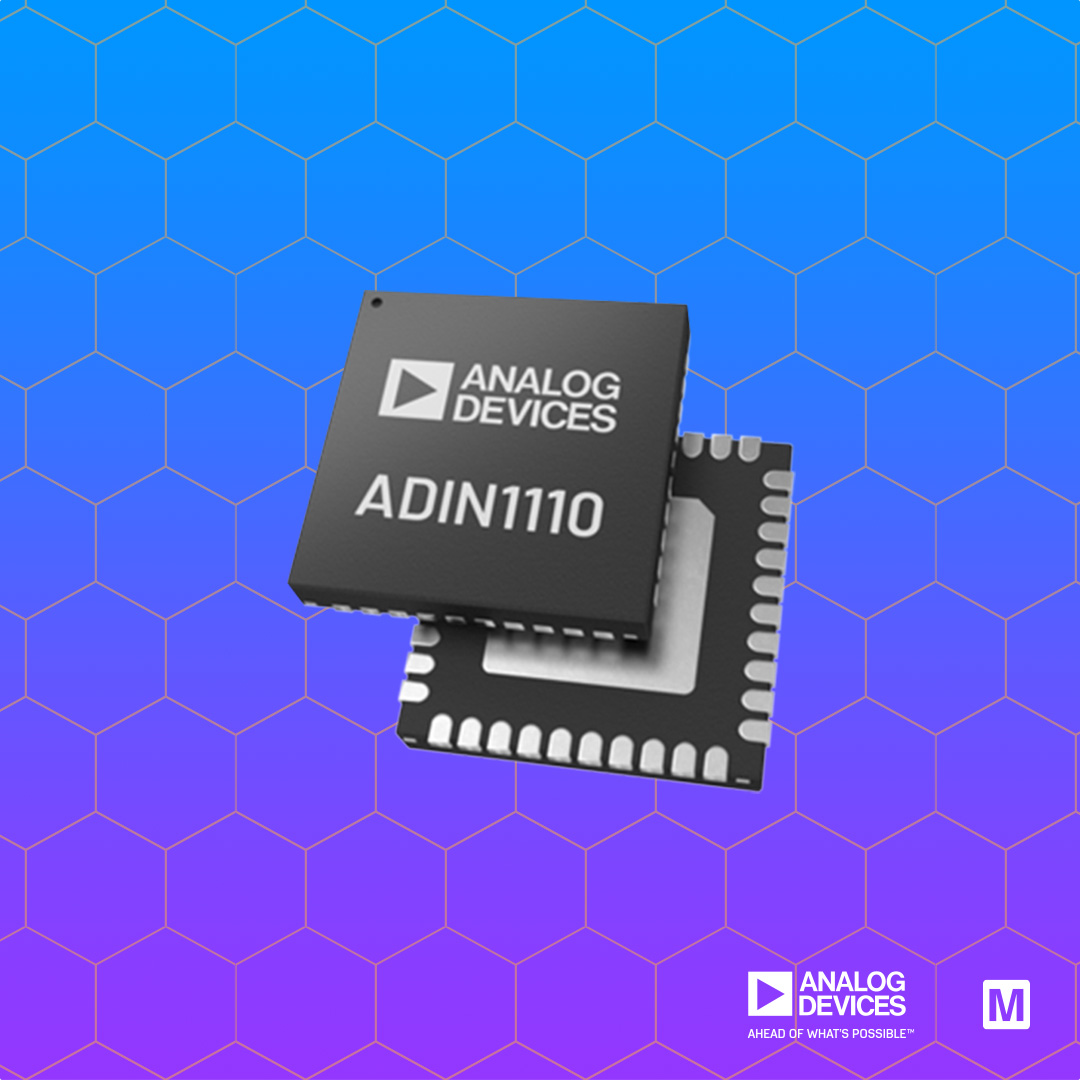 MouserElec's tweet photo. Accelerate the development of seamlessly connected automation equipment &amp; industrial sensors with trusted solutions from Analog Devices. #IIoT

Articles on IIoT: https://t.co/nXvT7lG4pr
1️⃣ https://t.co/05mJ1ADSJI
2️⃣ https://t.co/cZ0nzOiNgj
3️⃣ https://t.co/CotI0uuXqV
@ADI_News https://t.co/2sXNumBYsy