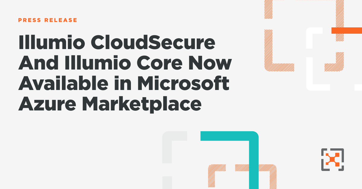 illumio's tweet photo. Global @Microsoft #Azure customers can now accelerate their #ZeroTrust journeys and stop breaches from spreading across hybrid IT with #ZeroTrustSegmentation with ease. https://t.co/BItt17lOfj https://t.co/wH8ZWU0YQE