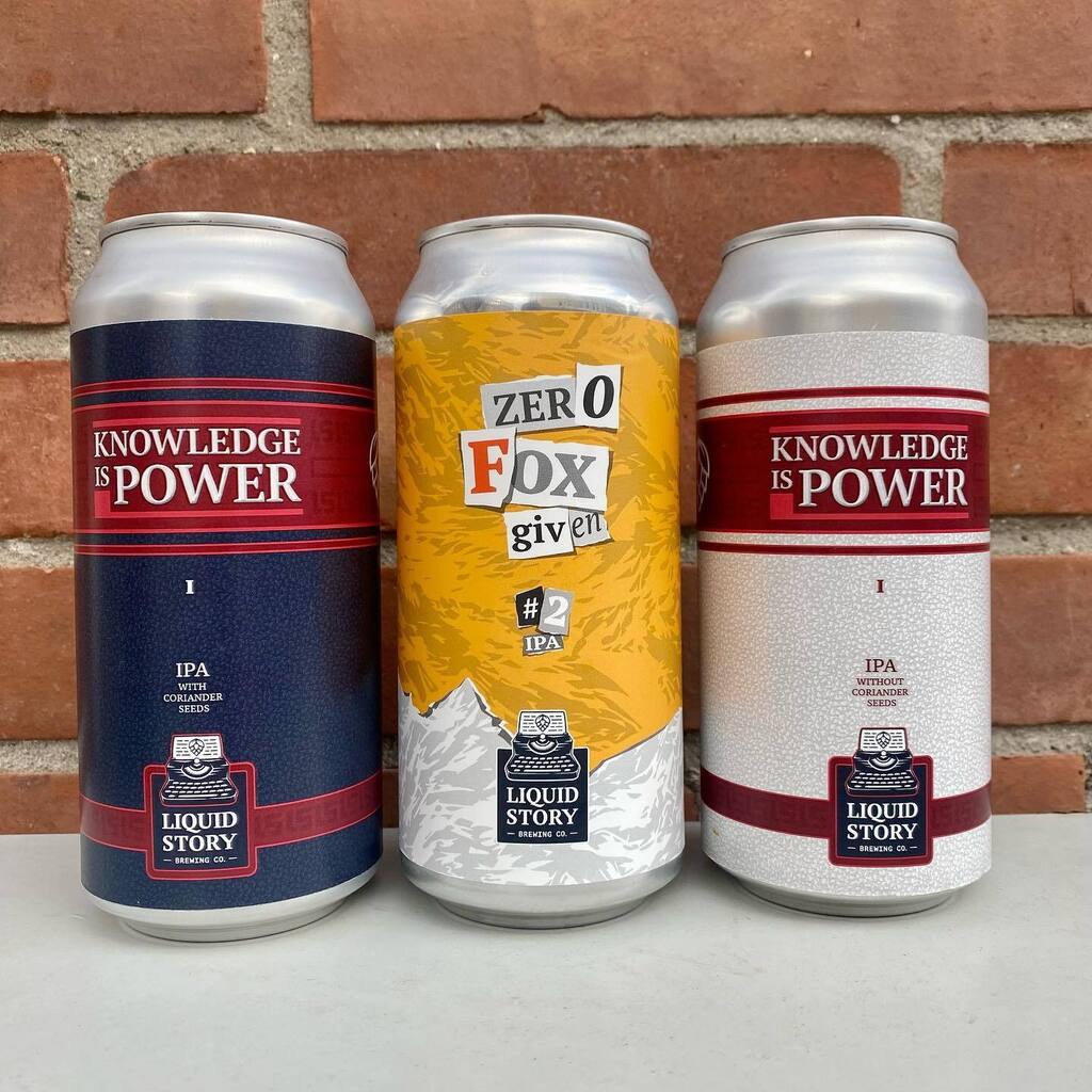 Frisch aus Braunschweig 😎

Drei neue IPAs von Liquid Story stehen im Regal und im Webshop. 
Knowledge is Power ist ein Set aus zwei IPAs - einmal mit und einmal ohne Koriandersamen. Gib gerne dein Feedback ab :)

Außerdem haben wir das saftige Zero Fox Given #2 mit Citra Inc…
