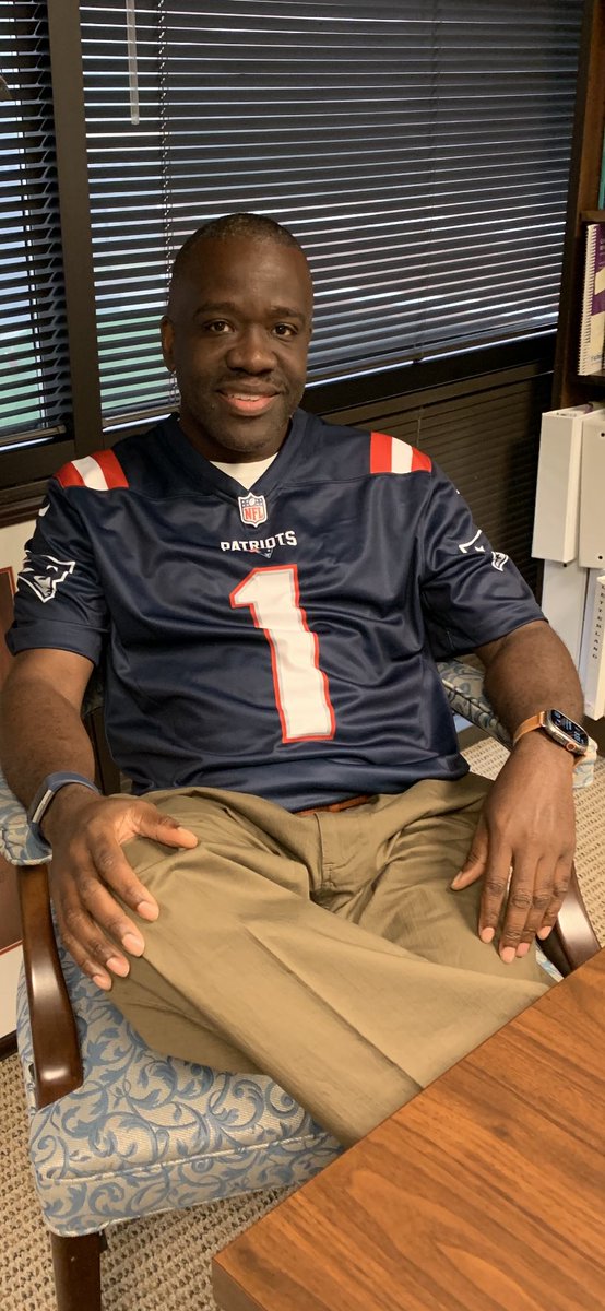 Representing jersey day.  #WCPSSSpiritWeek