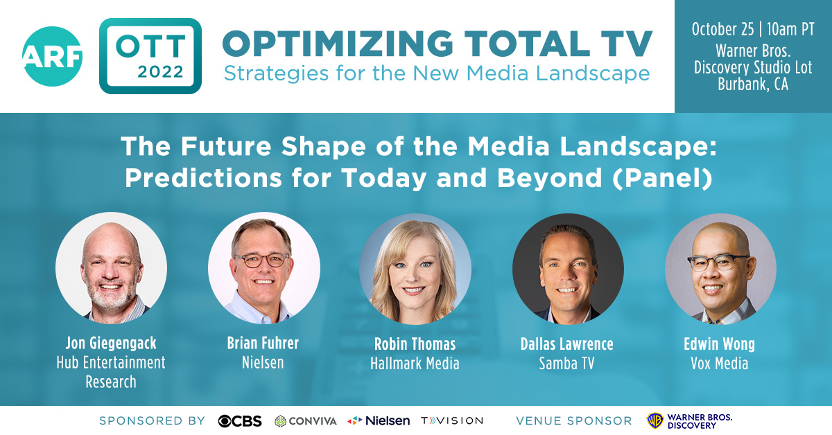 sambaintel's tweet photo. Samba TV's @DallasLawrence will join @the_ARF today to discuss how advertisers can break through the clutter, the latest cross-platform measurement improvements, the future of #streaming, and more. #ARFOTT

https://t.co/PPyosHHUud https://t.co/6EsQAWf4Z8