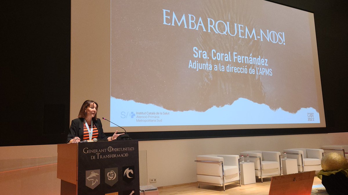 Ana Garijo (@agarijo79) on Twitter photo <a href="/Coral_Barcelona/">CoralFernándezSolana</a> adjunta a la direcció de l'#APMS ens parla dels reptes de l'AP.
Ens embarquem cap a la transformació de l'AP amb base #SalutComunitària i la #participació de la comunitat.
Ens embarquem!! <a href="/Coral_Barcelona/">CoralFernándezSolana</a> adjunta a la direcció de l'#APMS ens parla dels reptes de l'AP.
Ens embarquem cap a la transformació de l'AP amb base #SalutComunitària i la #participació de la comunitat.
Ens embarquem!!