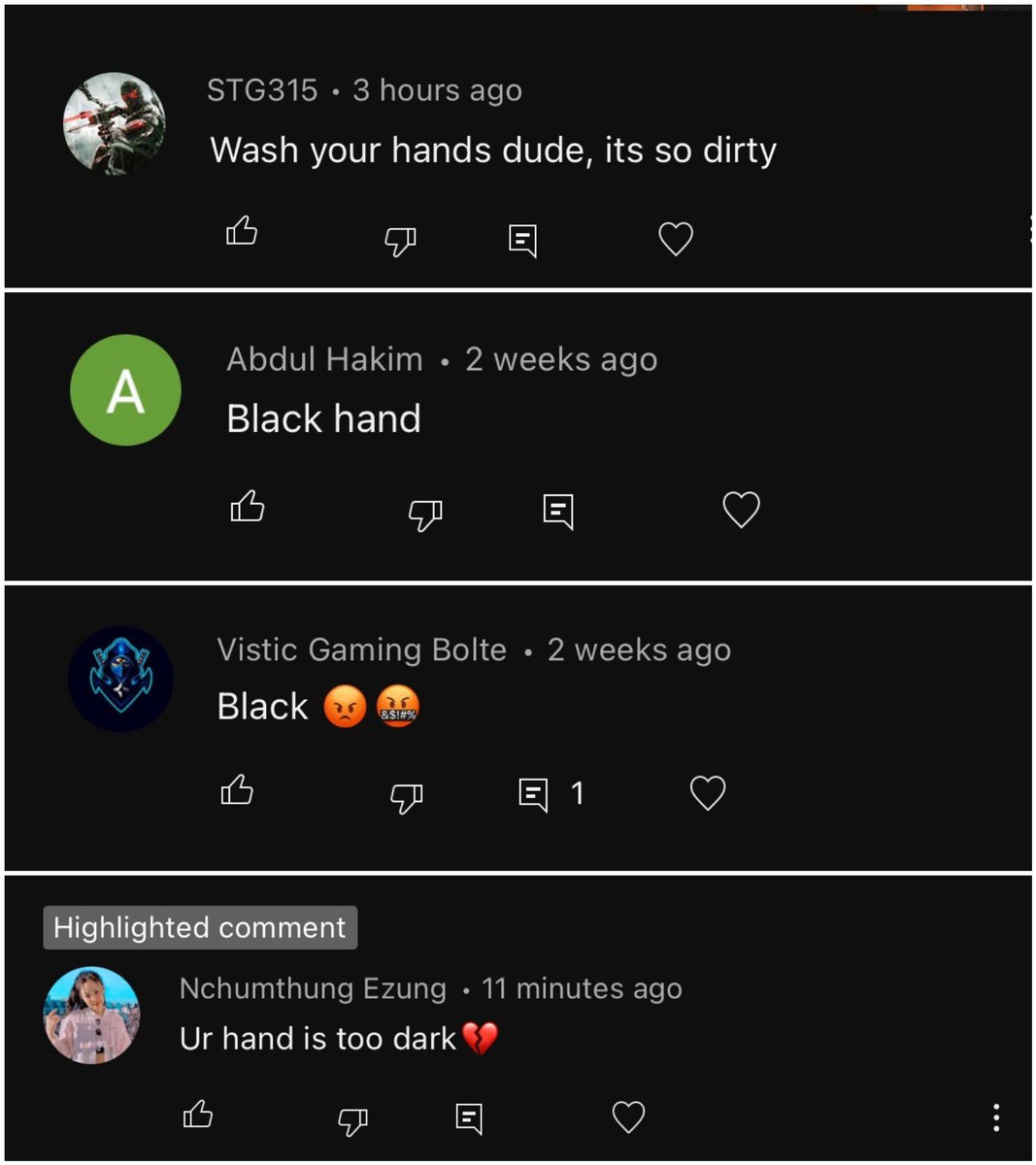 I didn’t know how uncomfortable many people were with a dark-skinned person unboxing stuff.