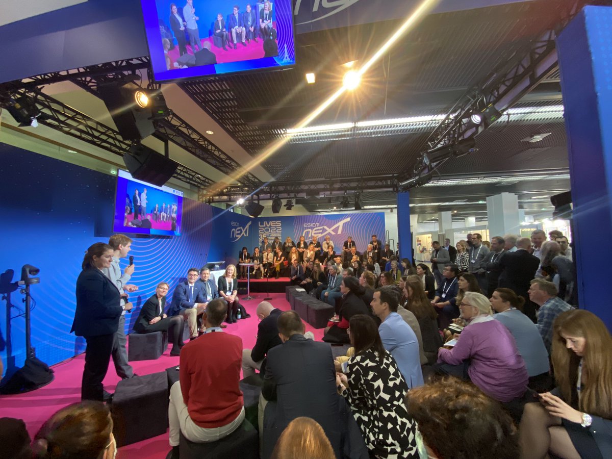 Stefan Schaller (@profschaller) on Twitter photo Full house for “The future of Intensive Care” at the #NEXT Lounge with <a href="/DrMCecconi/">Maurizio Cecconi</a> <a href="/ElieAzoulay5/">Elie Azoulay</a> <a href="/chodgsonANZICRC/">Prof Carol Hodgson</a> <a href="/ClaudiaSpies3/">Claudia Spies</a>. #ESICM <a href="/ESICM/">ESICM</a> Full house for “The future of Intensive Care” at the #NEXT Lounge with <a href="/DrMCecconi/">Maurizio Cecconi</a> <a href="/ElieAzoulay5/">Elie Azoulay</a> <a href="/chodgsonANZICRC/">Prof Carol Hodgson</a> <a href="/ClaudiaSpies3/">Claudia Spies</a>. #ESICM <a href="/ESICM/">ESICM</a>