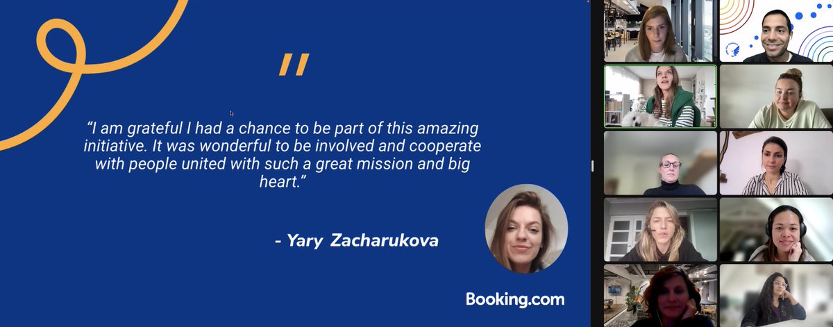 roybaladi's tweet photo. Amazing results! 21 https://t.co/RBmxFn0Iny recruiters offered 1:1 coaching to 42 Ukrainian job seekers, most forcibly displaced -- part of their volunteering day. As a result, 10 job seekers got hired, 20 got interviews, and everyone, recruiters and job seekers gained so much. https://t.co/Tfu8P9kUPP