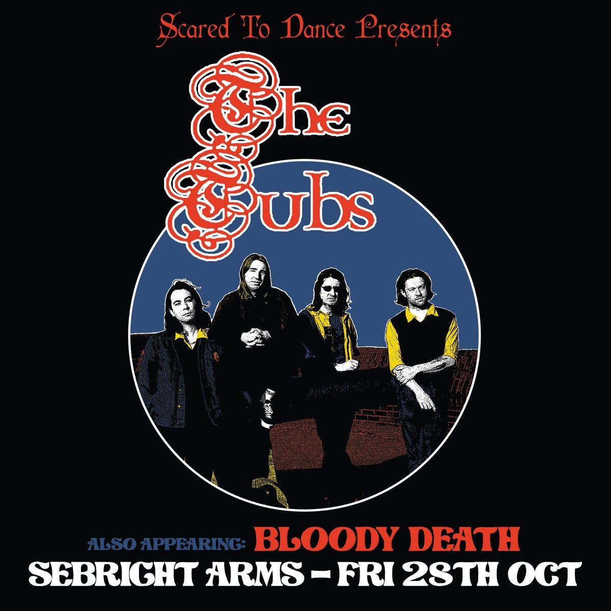 LONDON! :: THE TUBS play @sebrightarms THIS FRI 10/28 w/support from Bloody Death! STREAM 'Sniveller' here: open.spotify.com/album/2mudOpFj…