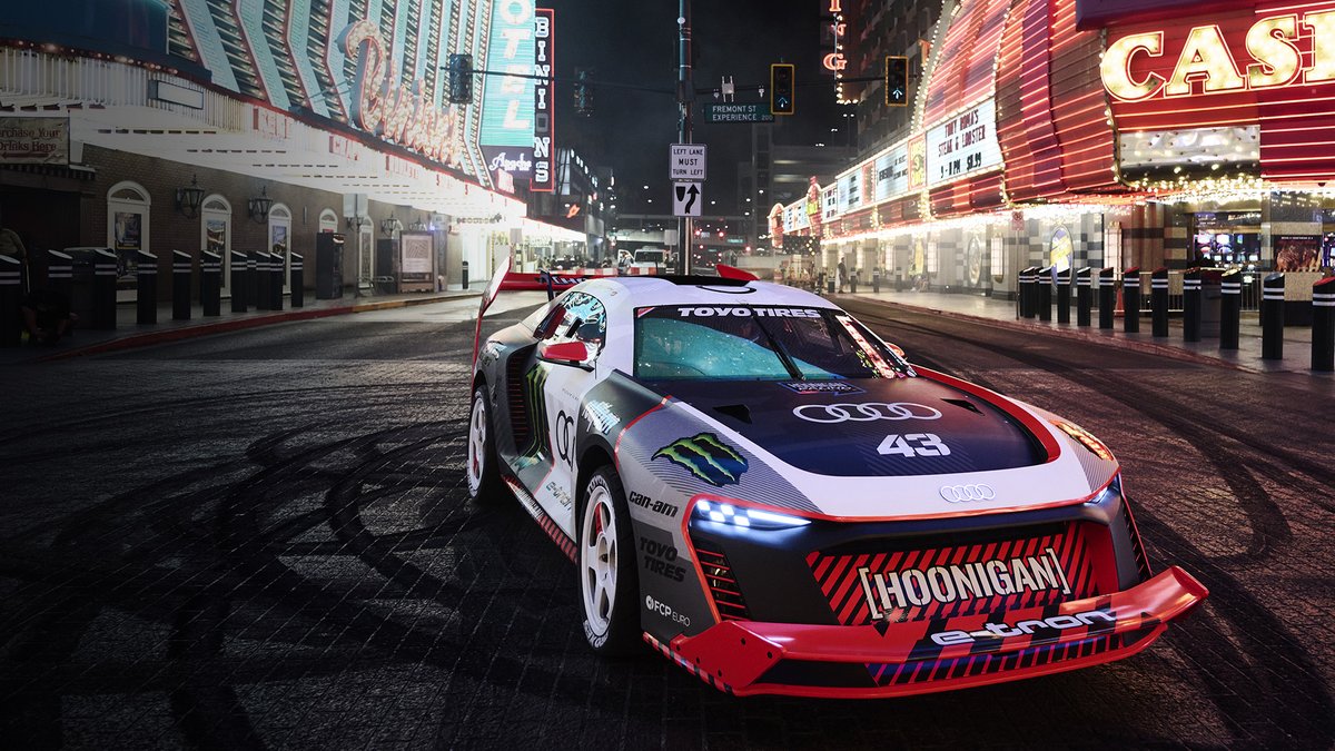 Electrificando Las Vegas. ¿Estás listo para experimentar el derrape eléctrico del Audi S1 ​​e-tron quattro Hoonitron en la Electrikhana de Ken Block?

Ver en YouTube: bit.ly/VerElectrikhana

#Audi #etron #S1Hoonitron #FutureIsAnAttitude #Electrikhana #KenBlock #Hoonigan