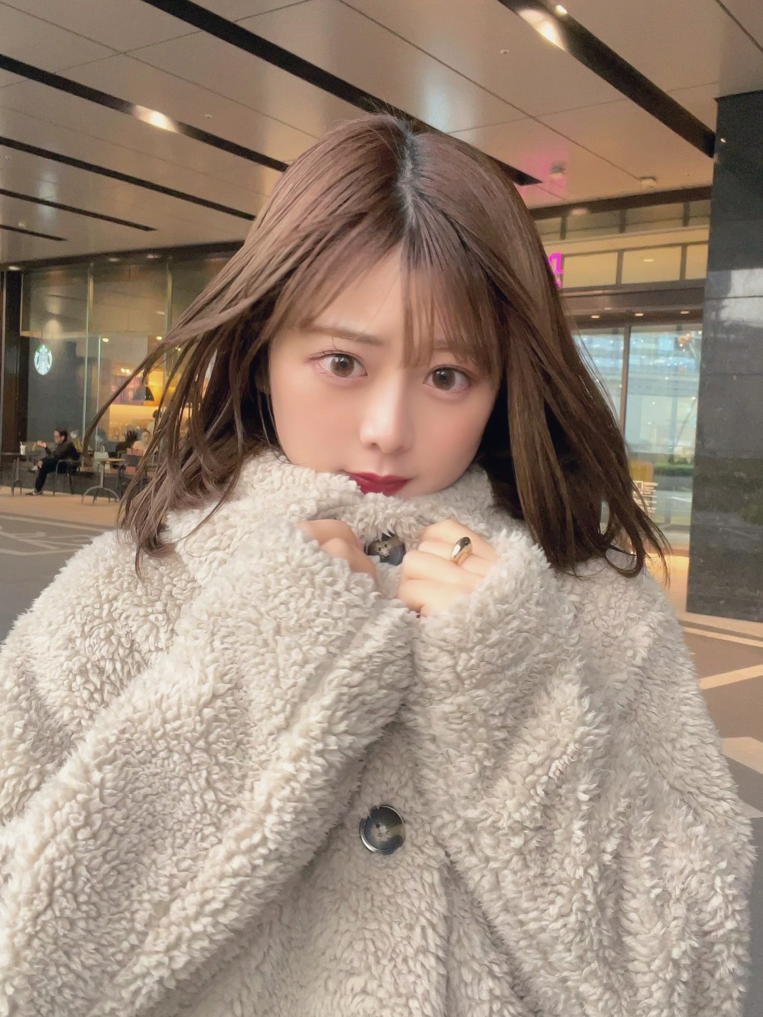 リンクコーデ 【新品】UNIQLO 防風アウターフリースショートコート ユニクロ公式 | GIRLS 防風アウターフリースショートコート