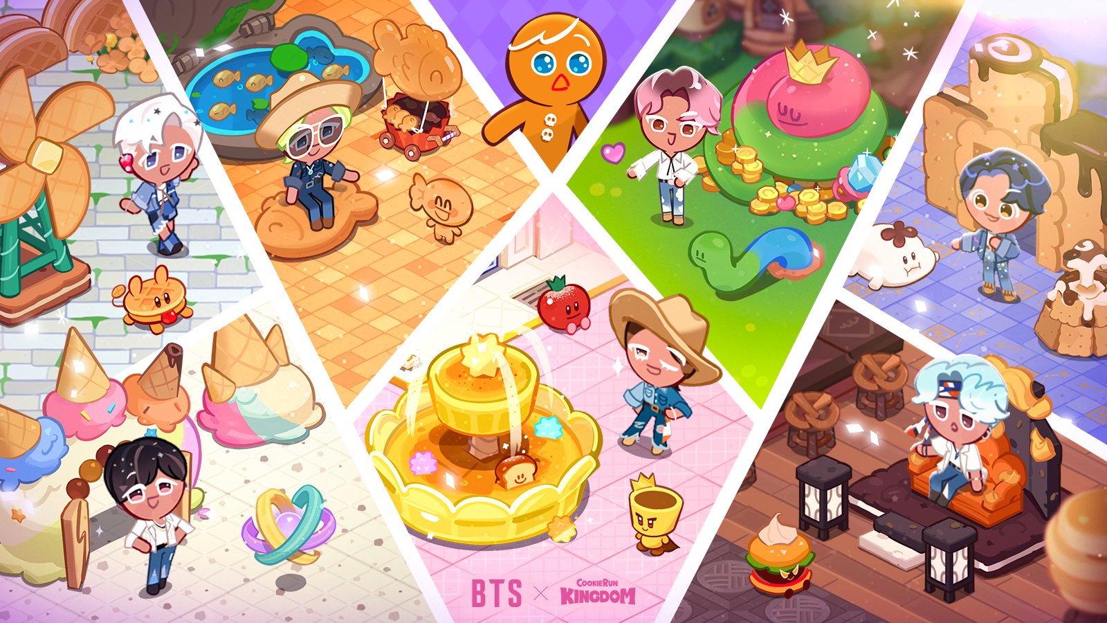 BTS クッキーランキングダム ARTBOOK 10-1016-17 クッキーランキング‬‬