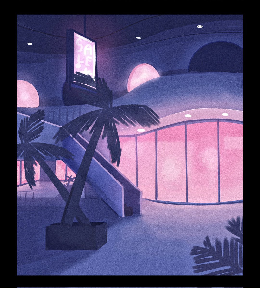 pepc360_'s tweet photo. Closing hours
#vaporwave #mallsoft #aesthetic 
#art https://t.co/CBxo9VdqqS