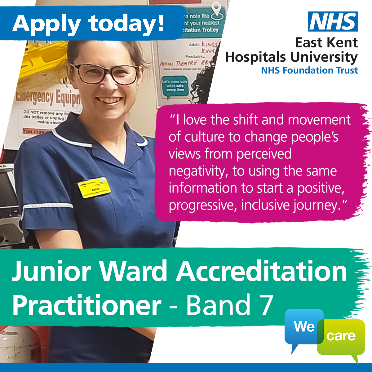 Jobs at East Kent Hospitals tweet media