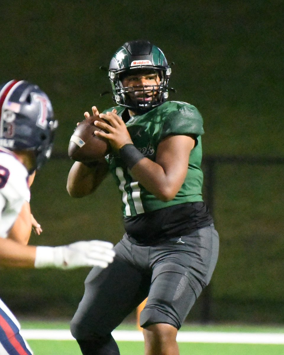 Congratulations to Cole Jensen who broke the school record for completions in a game with 33 this past week vs Tompkins.  Jensen finished 33/43 for 290 and 3 TD 1 INT. <a href="/MCHS_Rams/">RamNation</a> <a href="/MCHSAthleticDep/">MCHS Athletics</a> <a href="/KatyISDAthletic/">Katy ISD Athletics</a> #RPND