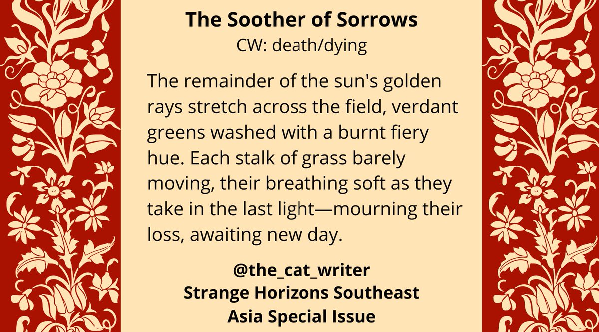 the_cat_writer's tweet photo. Hi! I'm Cat 🐱 a speculative fiction writer with a focus in fantasy and horror✨

📝https://t.co/hlRmxs98Ot
☕️https://t.co/QKNamHPq2V https://t.co/cJ2eg9CuXK