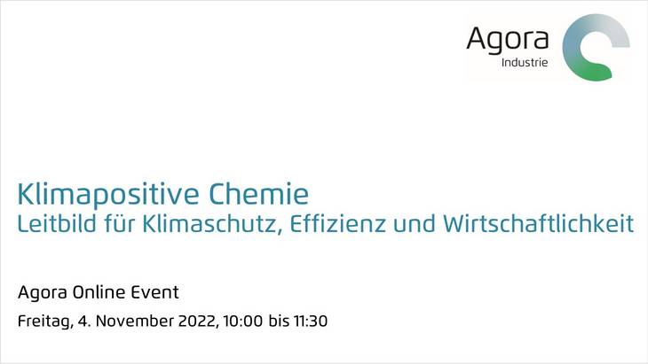 Welche Rolle spielt die chemische Industrie bei der industriellen Transformation zur #Klimaneutralität &amp; wo befinden sich Stellschrauben? Am 4.11 präsentieren wir Vorabergebnisse unseres Projekts &amp; diskutieren mit Vertreter:innen aus Politik &amp; Wirtschaft. bit.ly/3D3TQHC