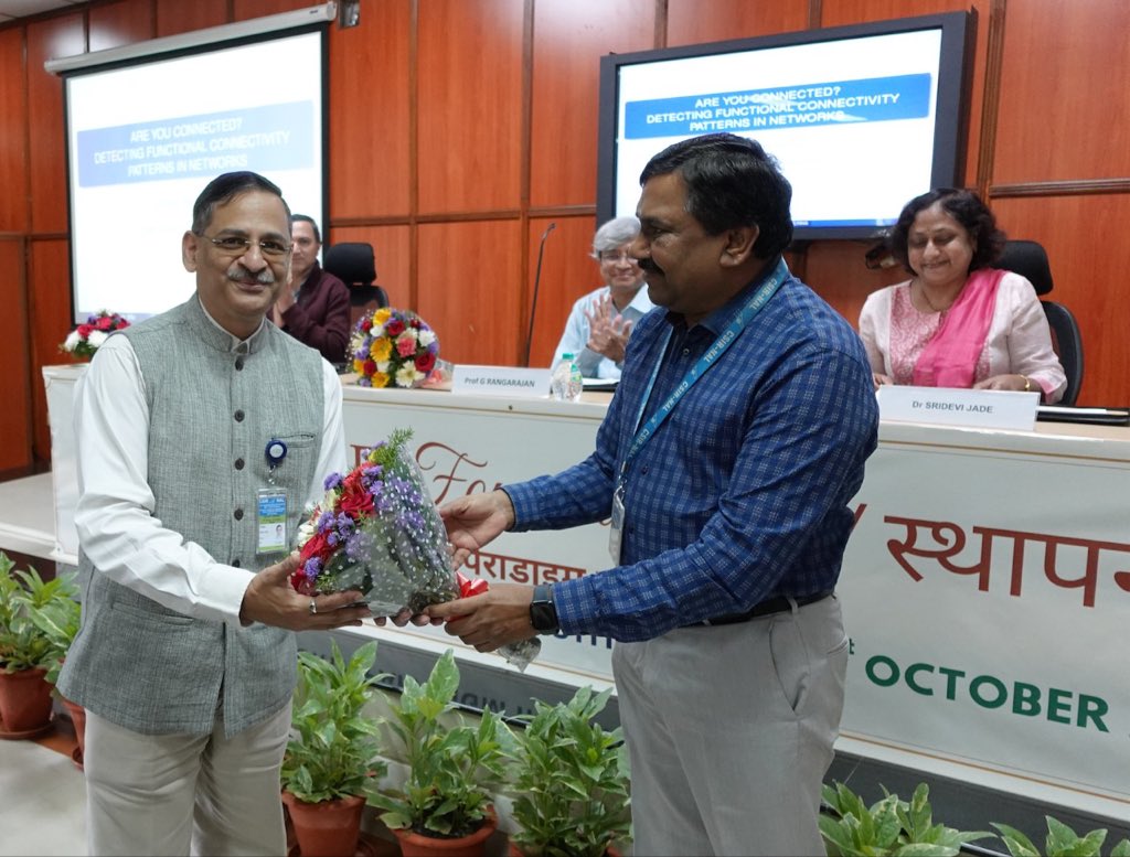 CSIR_4PI's tweet image. 81st CSIR Foundation Day at CSIR-4PI, Bangalore . Celebrating 80years of Contribution to Society through scientific innovation . Foundation Day Lecture delivered by Prof. Rangarajan, Director, IISc. Former Head Dr. Vidyadhar Mudkavi felicitated on this occasion.