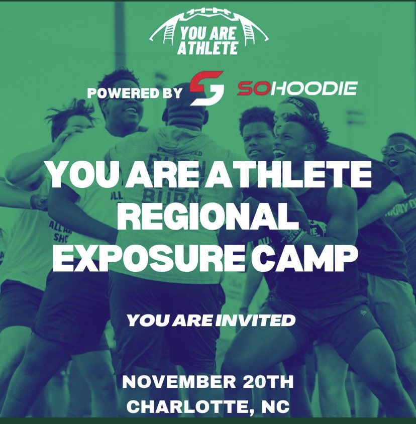 Samari Williams (@mar1will8) on Twitter photo Blessed to receive an invite to the You Are A Athlete Regional Exposure Camp <a href="/youareathlete/">You Are Athlete</a> Blessed to receive an invite to the You Are A Athlete Regional Exposure Camp <a href="/youareathlete/">You Are Athlete</a>