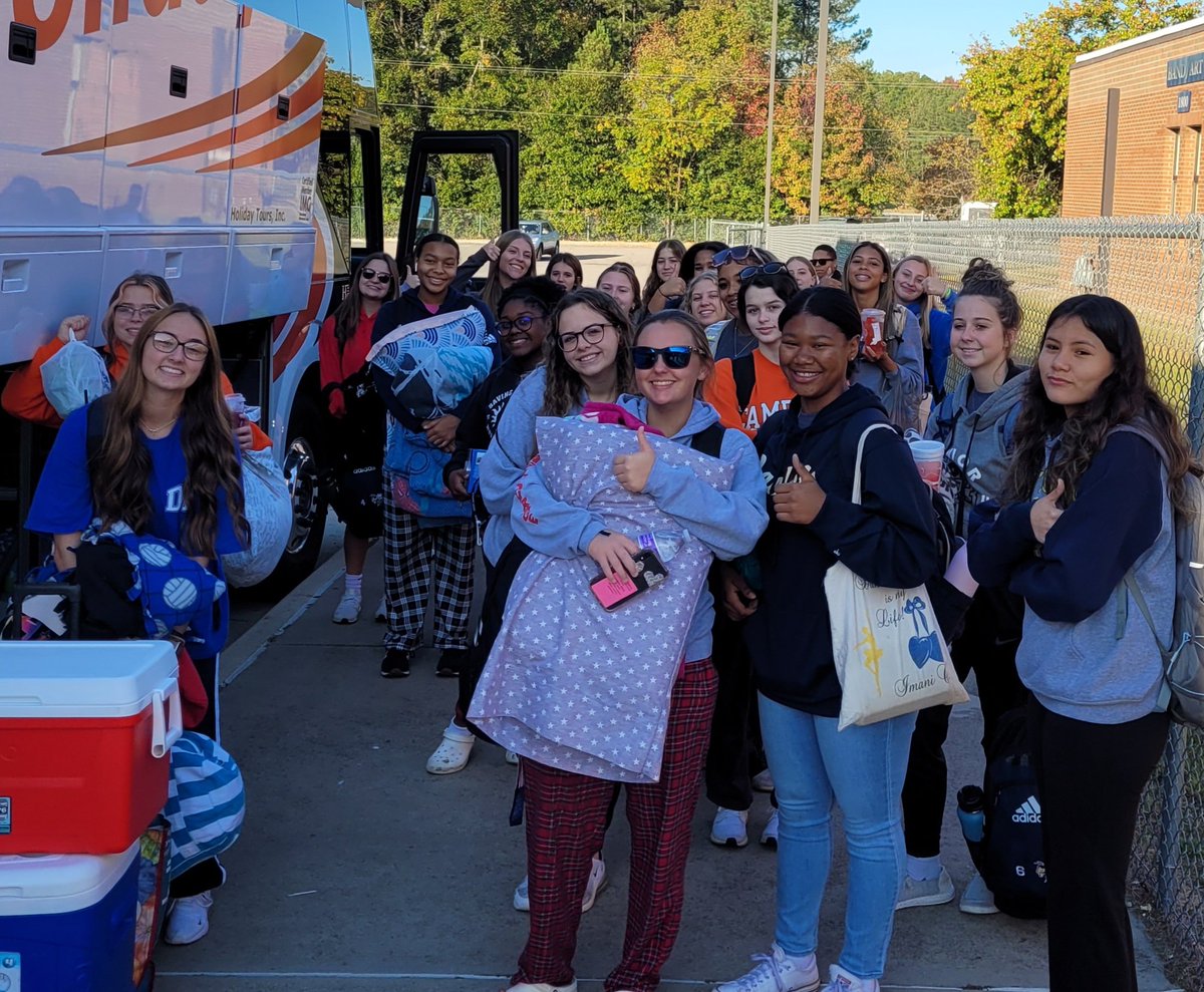 Good luck to <a href="/LeeCountyHigh/">Lee County High School</a> Volleyball as they leave to compete in the 2nd Round of the State Playoffs in Dare County! <a href="/LCHS_Boosters/">Lee County High Athletic Booster Club</a> <a href="/Athletics_LCHS/">LCHS Yellow Jacket Athletics</a> <a href="/leecoschoolsnc/">Lee County Schools</a>