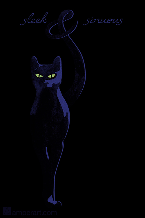 ChazDeSimone's tweet photo. #164 Sleek &amp; Sinuous — National Black Cat Day - https://t.co/DOovGcwsra https://t.co/8Fhi9ltW1Y
