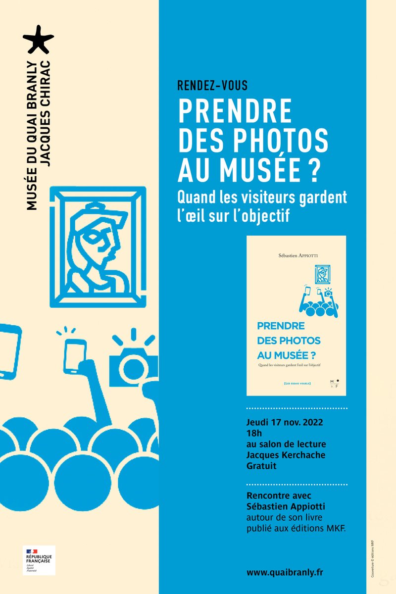 Une rencontre autour de l’ouvrage sera organisée <a href="/quaibranly/">musée du quai Branly - Jacques Chirac</a> le 17 novembre à 18h (Salon de lecture Jacques Kerchache, entrée libre) : quaibranly.fr/fr/expositions… [5/7]