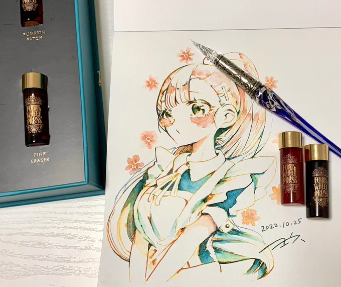 デジタルお絵かきマン、今更アナログ画材の沼に落ちそう… 